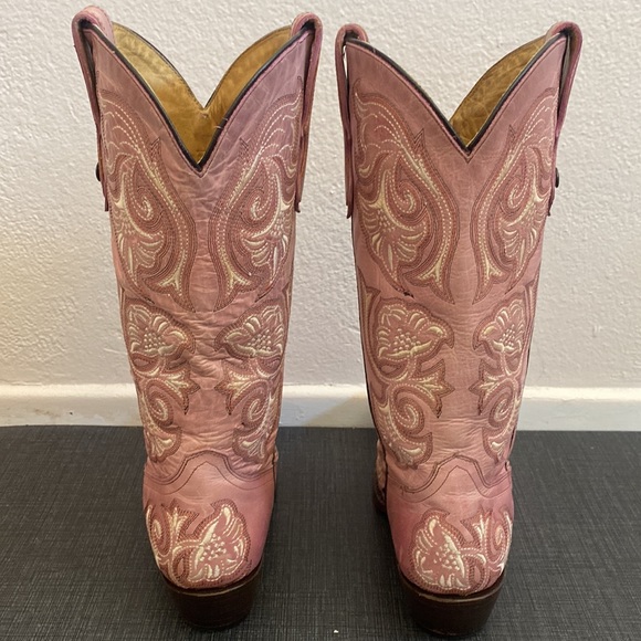 Corral Pink Floral Full Stitch, Size 8 - Picture 6 of 10